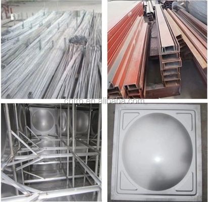 Anpassung von FRP/GRP-Tank Sektionsmodularer Wasserspeichertank mit niedrigstem und ja sauberem