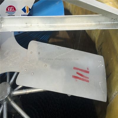 Gegenströmung Kreuzströmung Kühlturmventilator mit PVC/PP Material und 70 Grad Temperatur