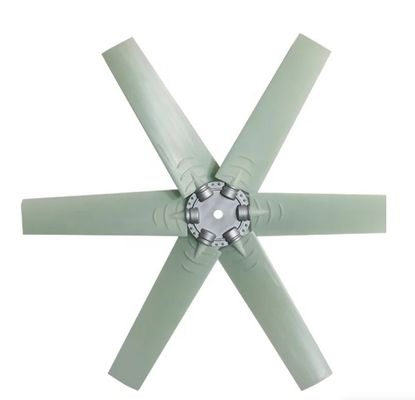 4-10 Klingen Kunststoff-Achsabflussventilator für 120/220/380/440/680v Spannung Kühlturm
