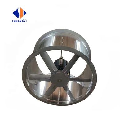 220V/380V/480V Materialwellenflussventilator für Textilluftkonditionierung Automation Lüftung