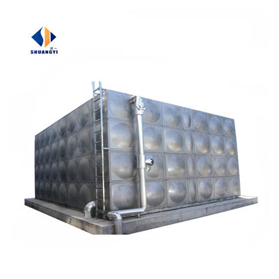Lebensmittel- und Getränkegeschäfte Edelstahl-Wasserspeicher-Panel Tanks mit 1-1024m3 Volumen