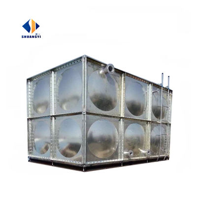 Lebensmittel- und Getränkegeschäfte Edelstahl-Wasserspeicher-Panel Tanks mit 1-1024m3 Volumen