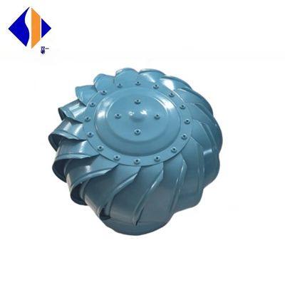 6/8/10 Zoll Lüfter Automatischer industrieller Turbinenventilator aus synthetischem Kunststoff für Dachventilator