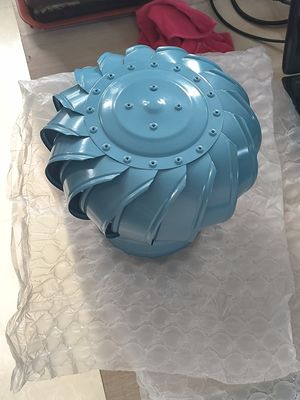6/8/10 Zoll Lüfter Automatischer industrieller Turbinenventilator aus synthetischem Kunststoff für Dachventilator