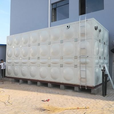 Modulär geformter GRP-Wasserbehälter 1*1m mit horizontaler ISO-Einheit 5000L/Stunde
