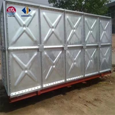 Hohe Produktivität 7500L/Stunde Wasserbehandlung Klappbehälter für Regenwasserlager