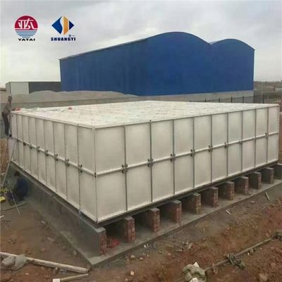 7500L/Stunde FRP GRP 400m3 isolierter Wasserbehälter für temperaturempfindliche Anwendungen