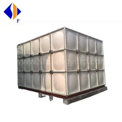 7500L/Stunde FRP GRP 400m3 isolierter Wasserbehälter für temperaturempfindliche Anwendungen