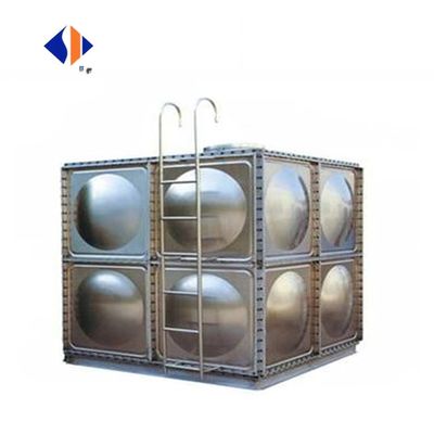 0.5*0.5*0.5m Sektionswasserbehälter aus SUS 304 Edelstahl für Regenernte