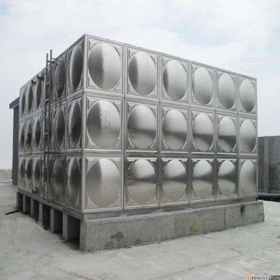 120 Tonnen Edelstahl-Wasserbehälter mit sauberem Wasser und Harzmaterial