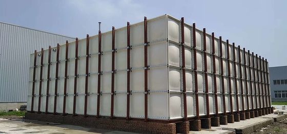 Bauernbetriebe 100m3 Glasfaser Wassertank mit hoher Produktivität 50000L/Stunde Effizienz