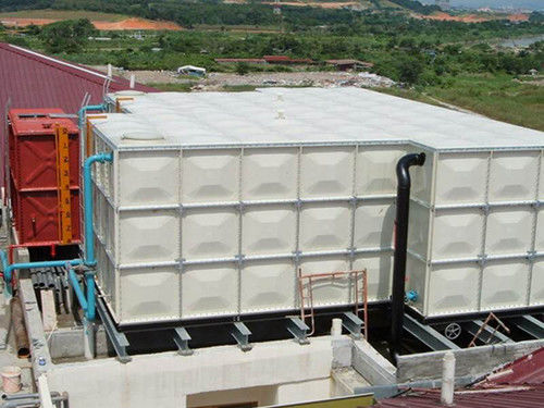 Bauernbetriebe 100m3 Glasfaser Wassertank mit hoher Produktivität 50000L/Stunde Effizienz