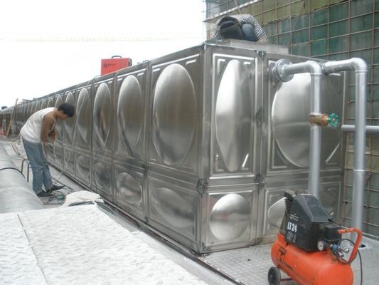 CE-zertifizierter Wasserbehälter aus Edelstahl 10000 Liter mit Standarddicke