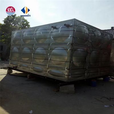 Industrielle Edelstahl-Rechteck-Wasserbehälter mit 30-50 Jahren Lebensdauer