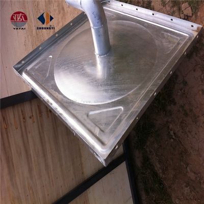 50 kg Edelstahl 304/316 Panell-Wasserbehälter zur Speicherung von Trinkwasser