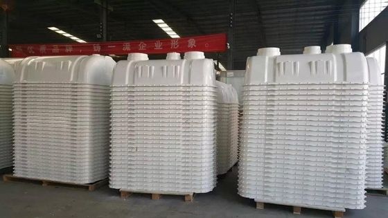 50000 L/Stunde Produktivität Untergrund-Septikbehälter aus FRP-Kunststoff für die Abwasserbehandlung