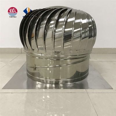 Kundenspezifische Unterstützung ODM 400mm Nicht-Strom-Typ Dach-Auspuffventilator mit Edelstahl 304