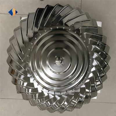 Kundenspezifische Unterstützung ODM 400mm Nicht-Strom-Typ Dach-Auspuffventilator mit Edelstahl 304