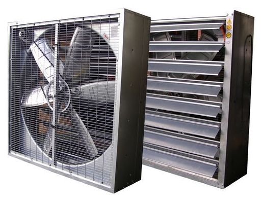 Zykluslüftung Quadrat Industrieauspuffventilator Wandmontierte Automatisierung Lüftungsventilator