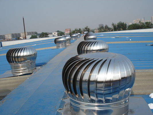 Nicht elektrische Lüftungsautomatisierung vereinfacht mit Shuangyi FRP/GRP/SS304 Dachturbinenventilator
