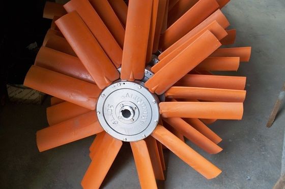 AC/DC-Axialventilator ABS / Aluminium / FRP / Kunststoff-Automatisierungsventilator Impeller / Klingen