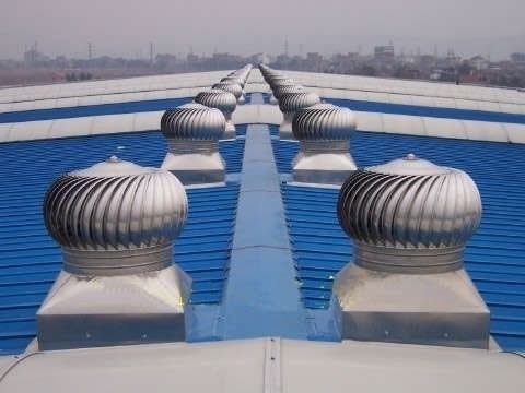 Dach SUS304 5 Zoll Windturbinenventilator Lüfter Nicht-Strom automatischer Deckenventilator