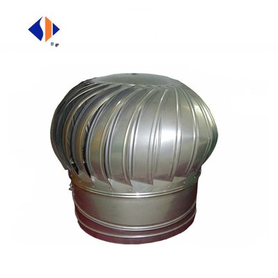 Silberner selbstgetriebener Dachventilator Edelstahl FRP Kunststoff Turbinen Turboventilator