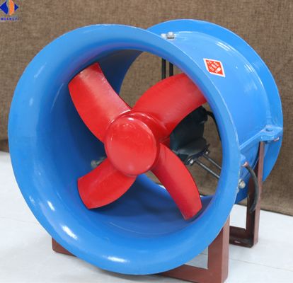FRP-Hochdruck-Axial-Rauchauspuffventilator Lüftungsventilator mit Kunststoffblattmaterial