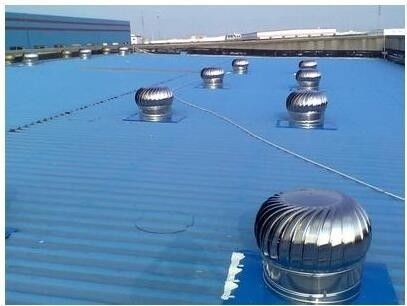 Qingdao Ladehafen Edelstahldachventilator ohne Strom zu niedrigen Kosten
