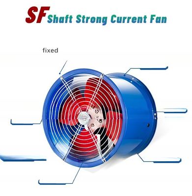 Drehgeschwindigkeit r/min 760-2900 380 Volt oder erforderlicher axaler Auspuffventilator für Industrie