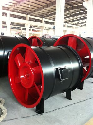 HTF-feuerfeste Rauchauspuff-Achsabflussventilator mit hochtemperaturbeständigen Eigenschaften