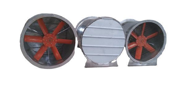 HTF-feuerfeste Rauchauspuff-Achsabflussventilator mit hochtemperaturbeständigen Eigenschaften