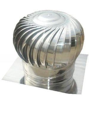 Luftgetriebener Edelstahl-Windbetriebener Dachturbinenventilator für eine optimale Belüftung